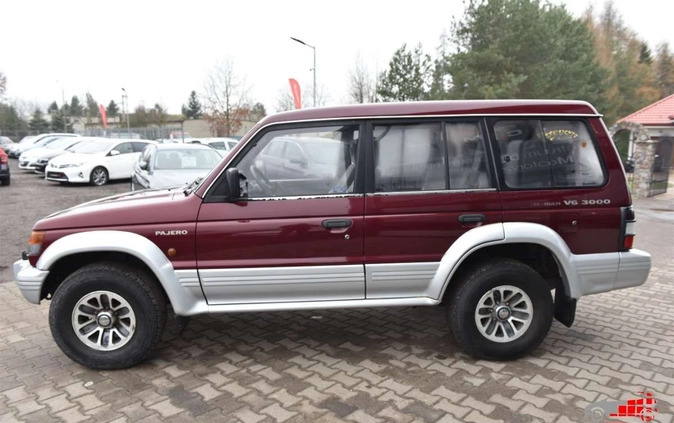 Mitsubishi Pajero cena 33900 przebieg: 243573, rok produkcji 1993 z Krapkowice małe 301